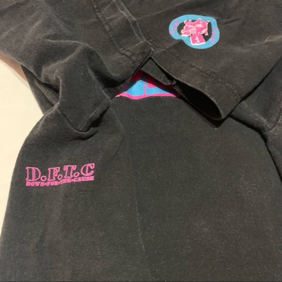 jet:pilot rider essentials / down for the cause graphic tee / adult size medium - Picture 7 of 11